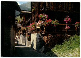 Intérieur Du Village De Grimentz - Val D'Anniviers - Grimentz