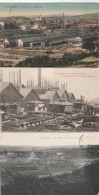 LE CREUSOT USINES SCHNEIDER GRANDE FORGE ET PARC AUX CYLINDRES + VUE GENERALE 3 CPA - Le Creusot