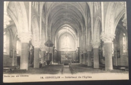 CPA CORBELIN 38 Intérieur De L'Eglise - Corbelin