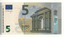 5 EURO  "Spain"     DRAGHI    V 010 D5     VB5139812566     /  FDS - UNC - 5 Euro