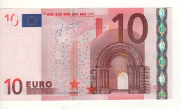 10 EURO  "S"   ITALY    Firma Trichet    J 007 E6  /  FDS - UNC - 10 Euro