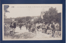 CPA [69] Rhône > Lyon > Carte Photo Concours De Pêche à L'Ile Barbe Non Circulée éditeur Augagneur - Autres & Non Classés