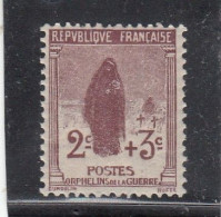 France - Année 1917/18 - Neuf** - N°YT 148** - Au Profit Des Orphelins De Guerre - Unused Stamps