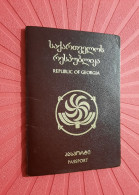 Georgia  Passport,  Pasaporte, Passeport, Reisepass - Documents Historiques