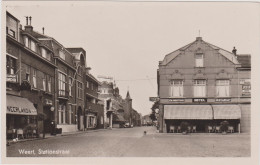 Weert - Stationstraat Met Hotel Mertens - Oud - Weert