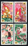 Laos - 1964  -  Vie De Pravet Sandonne -  N° 101 à 104   -  Oblit - Used - Laos