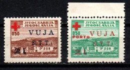1948 - Italia - Trieste B 4/5 Croce Rossa - Beneficenza     ------- - Nuovi