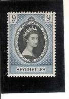 Seychelles 1953: Couronnement Elizabeth 2    YT N° 166 - Seychelles (1976-...)