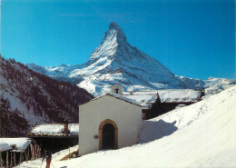 Switzerland Matterhorn Wallis Winter Scenery - Matt