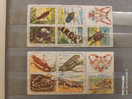 1963	Cuba	Insects Snakes (F53) - Gebruikt