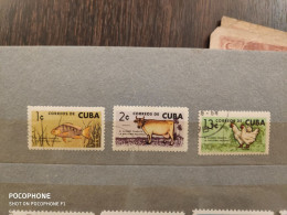 1964	Cuba	Animals (F53) - Used Stamps