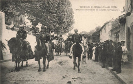 Clisson * Cavalcade Du 4 Aout 1907 * Groupe De Chevaliers De La Suite De François II * Villageois Fête - Clisson