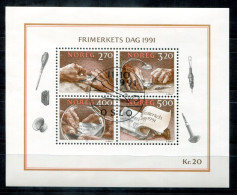 NORWEGEN - Block 15, Bl.15 Canc. - Tag Der Briefmarke, Day Of The Stamp, Jour Du Timbre - NORWAY / NORVÈGE - Blokken & Velletjes