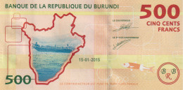 BURUNDI - 500 Francs 2015  UNC - Burundi