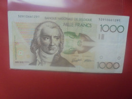 BELGIQUE 1000 Francs 1981-1997 Circuler (B.31) - 1000 Franchi