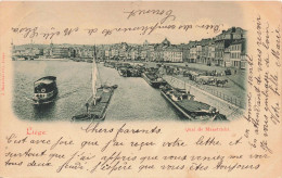 BELGIQUE - Liège - Quai De Maastricht - Carte Postale Ancienne - Liege