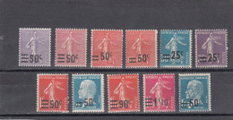 France - Année 1926/27 - Neuf** - N°YT 168** -  Timbres De 1906-26 Surchargés - Unused Stamps
