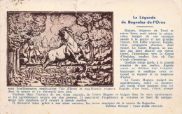 CONTES - FABLES & LÉGENDES - La Légende De Bagnoles-de-l'Orne - Carte Postale Ancienne - Fairy Tales, Popular Stories & Legends