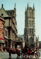 BELGIQUE - Gent - Cathédrale St Bavon - Colorisé - Carte Postale Ancienne - Gent