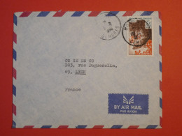DD17 COMORES BELLE LETTRE 1966  A  LYON   +N°38 +AFF. INTERESSANT++ - Lettres & Documents