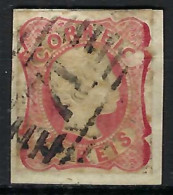 PORTUGAL Ca.1856-58:  Le Y&T 12 Obl., 4 B Marges - Used Stamps