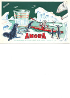 Buvard AMORA Verre Givre Et Or - Mostaza