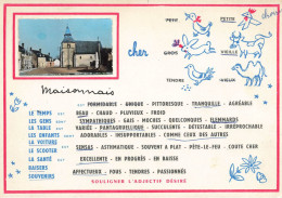 Maisonnais * Souvenir Du Village * CPA Illustrateur + Petite Vue Photo - Andere & Zonder Classificatie