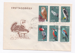 ENVELOPPE DE CLINGEN DU 27/04/1967 OISEAUX - 1950-1970