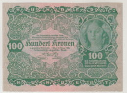 Austria, 100 Kronen, Princess Rohan 02-01-1922  - Pik# 77 FDS - Autriche