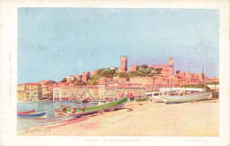 FRANCE - Cannes - Le Mont Chevalier - Colorisé - Carte Postale Ancienne - Cannes