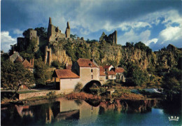 FRANCE - Vallée De L'Anglin - Angles Sur L'anglin - Les Ruines Du Château - Colorisé - Carte Postale Ancienne - Other & Unclassified