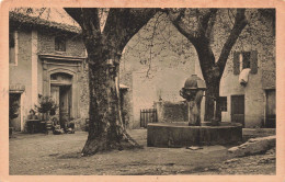 FRANCE - Vaison La Romaine - Haute Ville - Place Du Vieux Marché - Carte Postale Ancienne - Vaison La Romaine