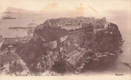 MONACO - Le Rocher - Carte Postale Ancienne - Panoramic Views