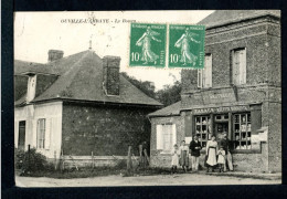 76 OUVILLE L'ABBAYE - LE BOURG - CAFE EPICERIE MERCERIE JULES SAUTREUIL - Other & Unclassified