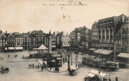 FRANCE - Lille - Grande Place Et Grand Garde - Carte Postale Ancienne - Lille