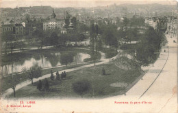 BELGIQUE - Liège - Panorama Du Parc D'Avroy - Carte Postale - Lüttich