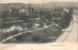 BELGIQUE - Liège - Panorama Du Parc D'Avroy - Carte Postale - Liège