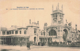 BELGIQUE - Liège - Exposition De Liège - La Façade Principale à L'entrée De Fétinne - Carte Postale - Luik