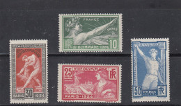 France - Année 1924 - Neuf** - N°YT 183/86 - Jeux Olympique De Paris - Nuovi