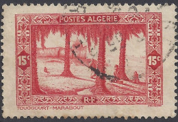 ALGERIA 1936-7 - Yvert 106° - Paesaggi | - Oblitérés