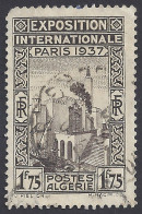 ALGERIA 1937 - Yvert 130° - Expo | - Oblitérés