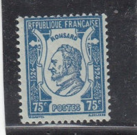 France - Année 1924 - Neuf** - N°YT 209** - Pierre De Ronsard - Nuevos