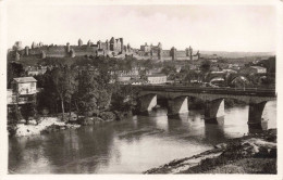 FRANCE - Cité De Carcassonne - La Cité - Vue Générale Et Les Deux Ponts Sur L'Aude - Carte Postale Ancienne - Carcassonne