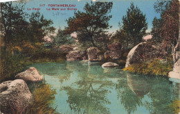 FRANCE - Fontainebleau - La Forêt - La Mare Aux Biches - Colorisé - Carte Postale Ancienne - Fontainebleau