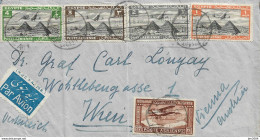 1933 Luftpostbrief Von Cairo Nach Wien - Airmail