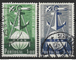 1952 Portugal  Mi. 778-9 Used   NATO  OTAN - Used Stamps