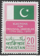 1970 Pakistan Mi. 302**MNH Wahl Der Provinzparlamente. - Pakistan