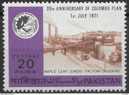 1971 Pakistan Mi. 307**MNH  20 Jahre Colombo-Plan. - Pakistan