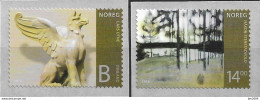 2012 Norwegen   Mi 1772-3   **MNH  Norwegische Kunst : Skulptur Und Gemälde - Nuevos