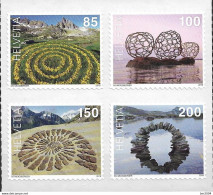 2019 Schweiz Mi. 2609-12 **MNH  Naturkunst - Unused Stamps